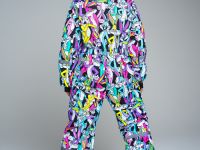 Зимний комбинезон из мембранной ткани для девочки