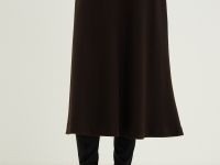Юбка А-силуэта с добавлением шерсти