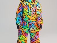 Комбинезон текстильный с полиуретановым покрытием для девочек