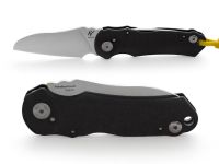 Нож складной Fantoni, Raggio, FAN/NilteRAGGIO, сталь Sandvik 14C28N, рукоять Ixef, чёрный