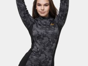 Термобелье Remington Intensive Camo Woman черное — до -35°C, отвод влаги