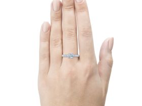 Кольцо из белого золота э4712кц04202741