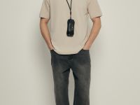 Футболка свободного силуэта с принтом