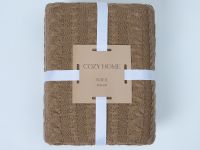 Плед Новаллас/Novallas, каштан