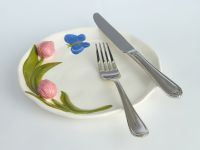 Тарелка Тюльпаны/Tulipani in Fiore I