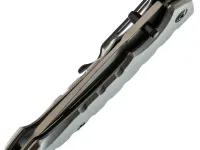 Складной полуавтоматический нож DA78, сталь 65Х13, рукоять сталь