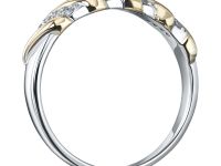 Классическое кольцо из белого золота с бриллиантами э4101кц07200358