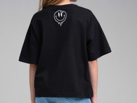 Фуфайка трикотажная для девочек (футболка)