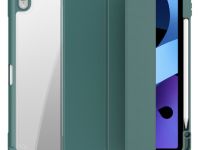 Чехол-книжка Mutural Folio Case для Apple iPad mini 6/mini 7 (полиуретан с подставкой) (темно-зеленый)