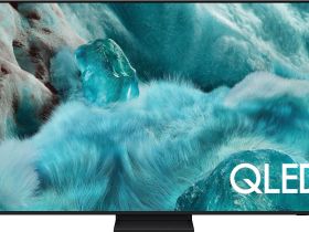 Телевизор Samsung 55" QLED Q7F5A 4K, Процессор Q4 AI Gen1, Smart ТВ (2025) QE55Q7F5AUXRU черный