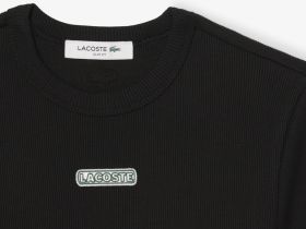 Женская хлопковая футболка Lacoste Urban