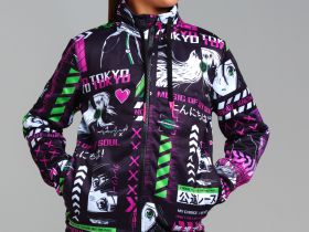 Куртка трикотажная для девочек