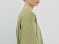 Базовая футболка оверсайз, Зеленый