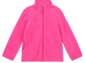 Толстовка из флиса на молнии для девочки