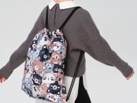 Сумка-мешок текстильная для девочек