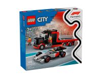 City 60493 Конструктор Выставочный грузовик F1 с болидом Audi