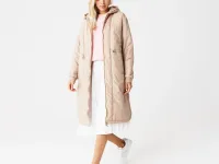 Женская длинная куртка Lacoste стандартного кроя