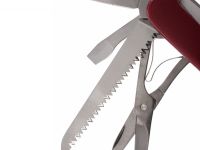 Нож перочинный Victorinox Huntsman, сталь X55CrMo14, рукоять Cellidor®, красный, 15 функций, 91мм