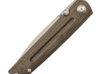 Складной нож Artisan Sirius, сталь S35VN, рукоять Green Micarta