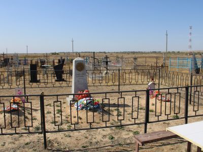 Братская могила советских воинов, погибших в период Сталинградской битвы