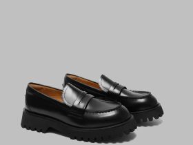 Лоферы из натуральной кожи