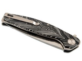 Складной нож Honor Ajax, сталь D2, рукоять Damascus G10