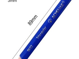 Набор цветных карандашей укороченных трехгранных Acmeliae 12 цв, в картонном футляре