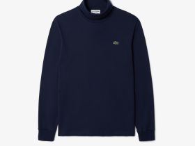 Мужской лонгслив Lacoste с высоким воротом