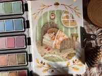 Набор пастели прессованной nuance. Pastel Dualit?, La For?t (лес), 15 цв