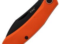 Складной нож Sanrenmu 7315-GJ, сталь 12С27, рукоять G10, оранжевый