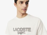 Мужская хлопковая футболка Lacoste