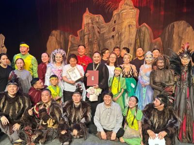 Этно-мюзикл «Багровое солнце» Театра эстрады Якутии показали в Казани