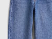 Прямые джинсы для девочек, Синий