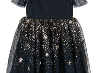 Карнавальный костюм: нарядное платье и шляпа волшебницы