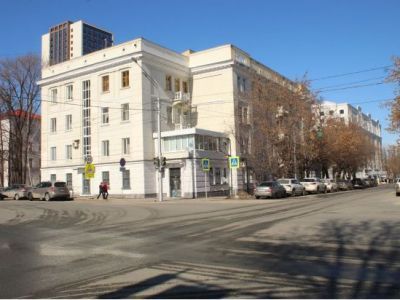 Многоквартирный дом треста «Востоконефть» (проект треста «Башпроект», архитектор Н.Ю. Лермонтов, инженер В.П. Медведков)