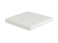 Простыня на резинке White Swan