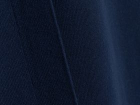 Вязаное платье с V-вырезом, Синий