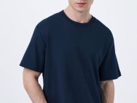 Базовая футболка из хлопка, Синий