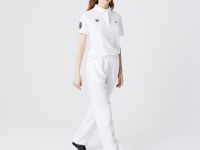 Женские брюки Lacoste из смеси льна и лиоцелла