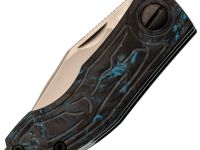 Нож-брелок CKF Keysha, сталь M398, рукоять титан/карбон