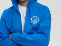 Худи на молнии из хлопка