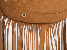 Сумка из искусственной замши для девочек, Коричневый