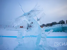 В Якутске наградили победителей и участников конкурса ледовых и снежных скульптур среди детей