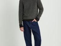 Джемпер полуприлегающего силуэта