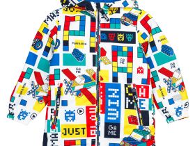 Куртка текстильная с полиуретановым покрытием для мальчиков (ветровка)