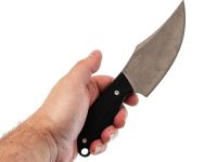 Нож Barmaley Knives Пьеро SW, сталь AUS-10Co, рукоять G10, черный