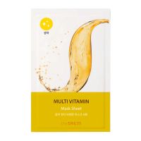 Витаминная тканевая маска для сияния кожи The Saem Bio Solution Radiance Multi Vitamin Mask Sheet
