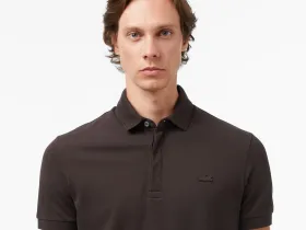 Мужское поло Lacoste PARIS стандартного кроя