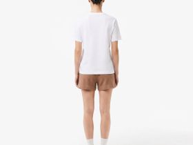 Женские хлопковые шорты Lacoste