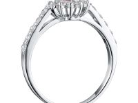 Кольцо из белого золота с бриллиантами э4001кц04201506